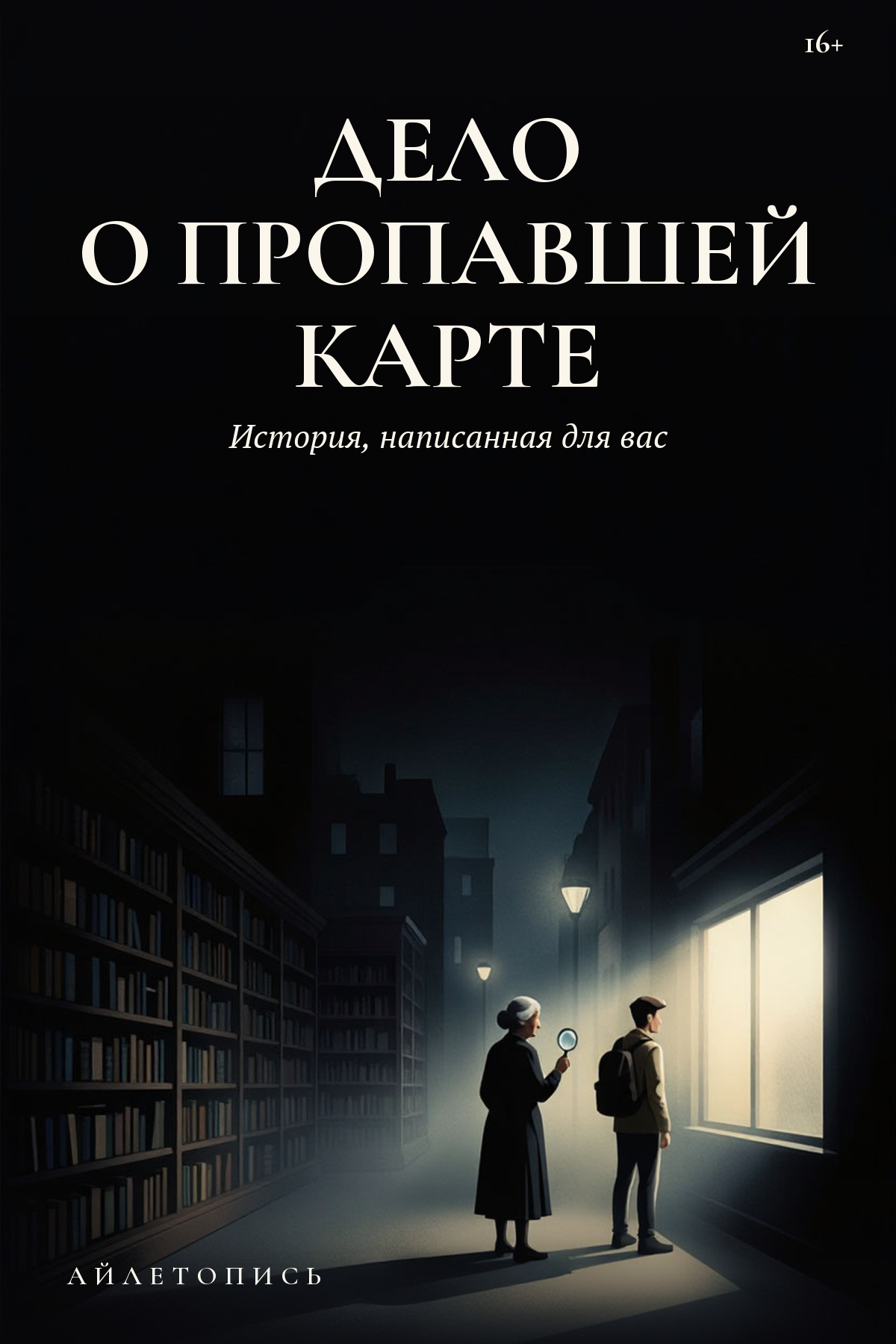 Обложка «Дело о пропавшей карте»